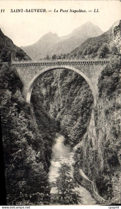 CPA Saint Sauveur Le Pont Napoleon