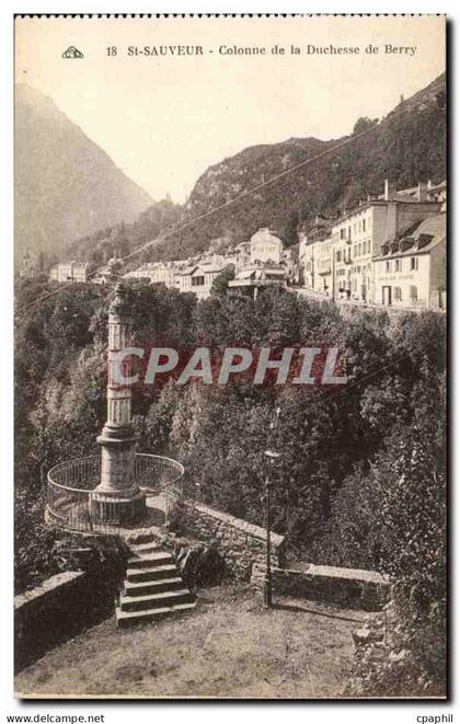 Saint Sauveur CPA Colonne de la duchesse de Berry
