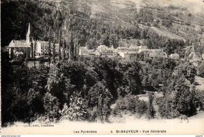 Saint Sauveur CPA Vue generale