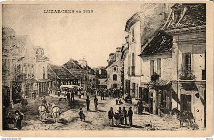 CPA Luzarches en 1829 FRANCE (1330166)