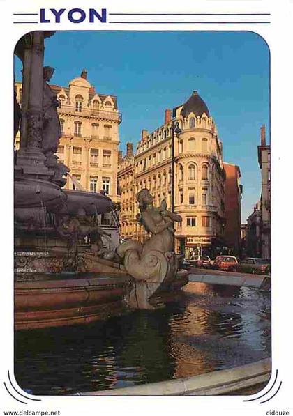 Carte Postale - 69 - Lyon - Place des Jacobins - Flamme Postale de Rillieux la Pape - CPM - Voir Scans Recto-Verso - Pos