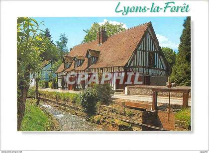 CPM Lyons la Foret La rue des troie Moulins