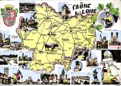 CPSM Saone & Loire Macon