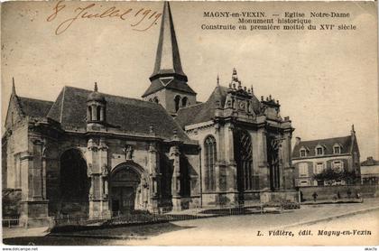 CPA Magny en Vexin Eglise (1319370)