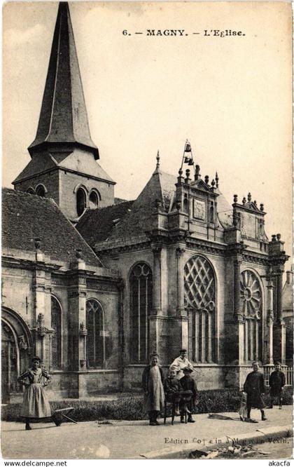 CPA Magny en Vexin Eglise (1319425)