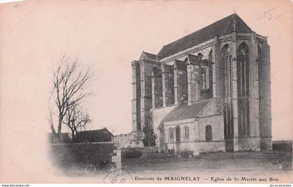 60 MAIGNELAY MONTIGNY EGLISE DE ST MARTIN AUX BOIS