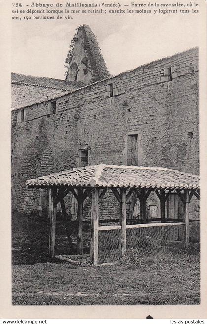 85 MAILLEZAIS ABBAYE DE MAILLEZAIS