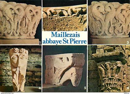 Carte Postale - 85 - Maillezais - L'Abbaye Saint Pierre - Multivues - Art Religieux - Carte Neuve - CPM - Voir Scans Rec