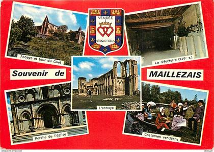Carte Postale - 85 - Maillezais - Multivues - Blasons - Folklore - CPM - Voir Scans Recto-Verso - Poscard - Carta Postal