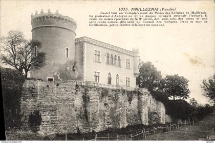 CPA Maillezais Castel Bati Sur I'Emplacement Du Palais Des Eveques de Maillezais
