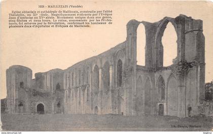 MAILLEZAIS      ABBAYE