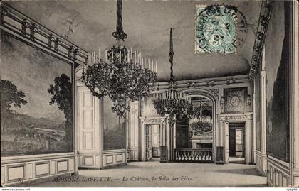 Maisons Laffitte - Le Chateau - Salle des Fetes - CPA