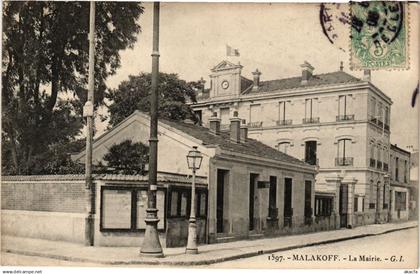 CPA Malakoff - La Mairie (274440)