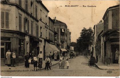 CPA Malakoff Rue Gambetta (1311545)