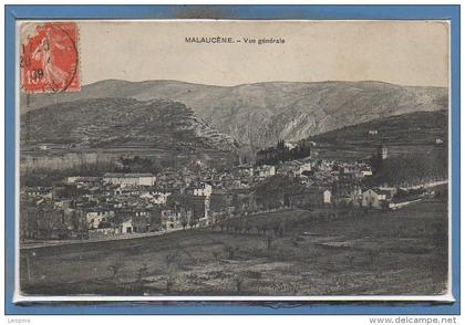 84 - MALAUCENE -- Vue générale