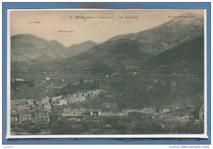 84 - MALAUCENE -- Vue générale