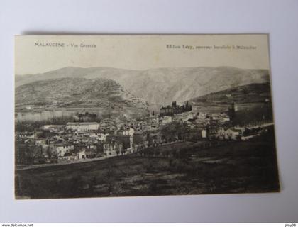 VAUCLUSE-MALAUCENE-VUE GENERALE