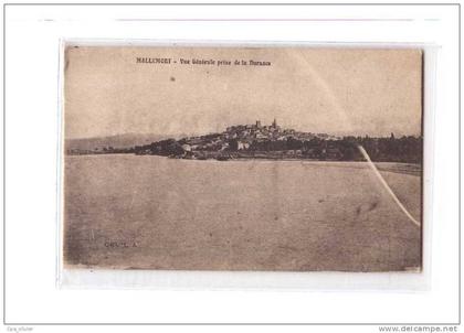 13 MALLEMORT Vue Générale, prise de la Durance, ed LA, 1918