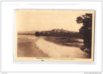 13 MALLEMORT Vue Générale, prise de la Durance, ed Tardy, 194?