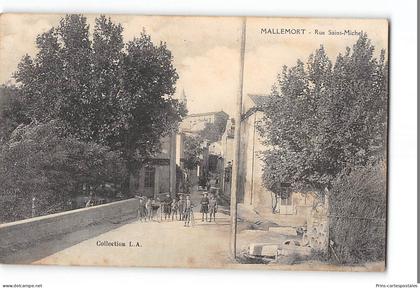 CPA 13 Mallemort Rue St Michel