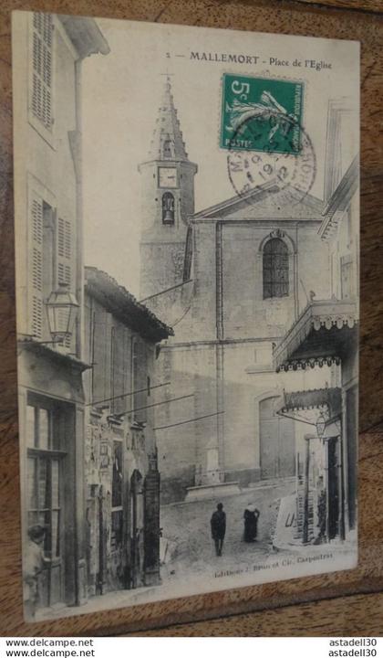 MALLEMORT , place de l'église  ............... 19890