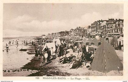 CPA Malo les Bains La Plage