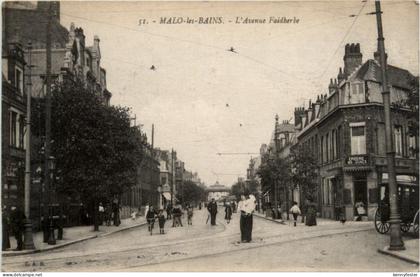 Malo les Bains - L Avenue Faidherbe