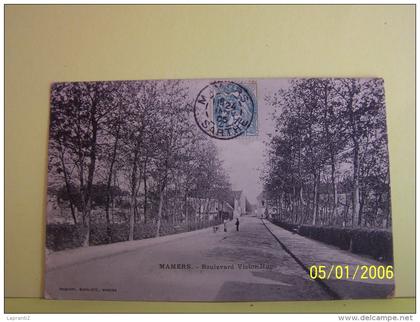 MAMERS (SARTHE) BOULEVARD VICTOR HUGO.