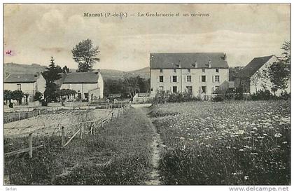 63 , MANZAT , La gendarmerie , * 116 95