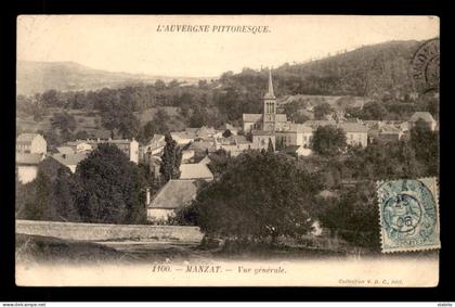 63 - MANZAT - VUE GENERALE