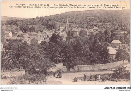 ADHP2-63-0168 - MANZAT - vue générale