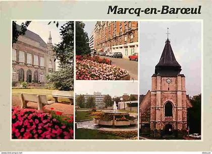Carte Postale - 59 - Marcq en Baroeul - Multivues - Automobiles - Fleurs - CPM - Voir Scans Recto-Verso - Poscard - Cart