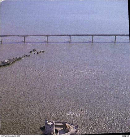 CPM Marennes Bourcefranc le fort Louvois et le Pont d'Oleron