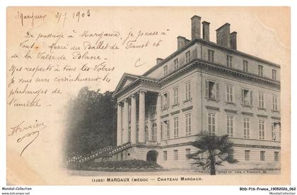 BDDP16-1421-33 - MARGAUX - Chateau margaux