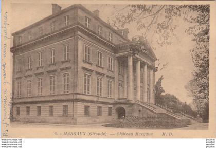 G3-33) MARGAUX - GIRONDE - CHATEAU  MARGAUX - ( 2 SCANS )