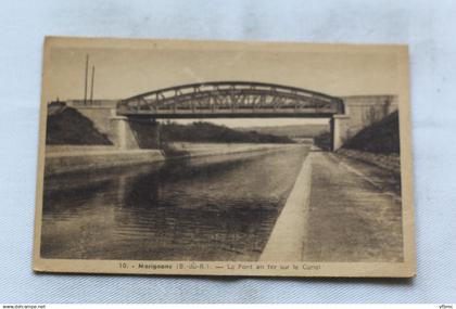 Marignane, le pont en fer sur le canal, Bouches du Rhône 13