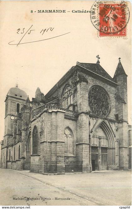 CPA Marmande Cathedrale