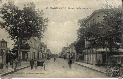 CPA Marmande Route de Miramont