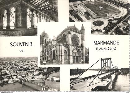 CPSM Souvenir de Marmande vues multiples