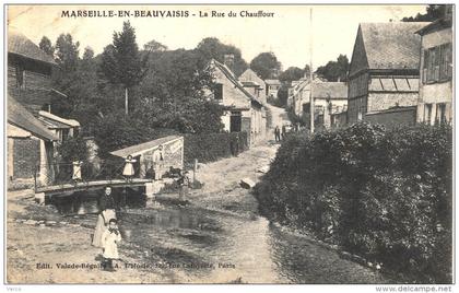 Carte Postale Ancienne de MARSEILLE EN BEAUVAISIS