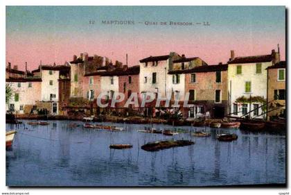 Martigues - Quai de Brescon - CPA