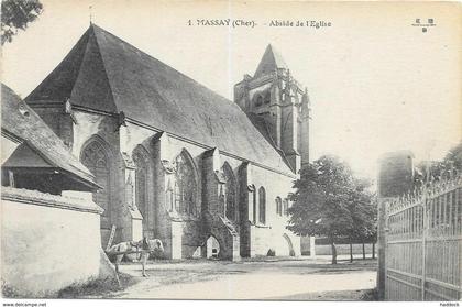 MASSAY : ABSIDE DE L'EGLISE