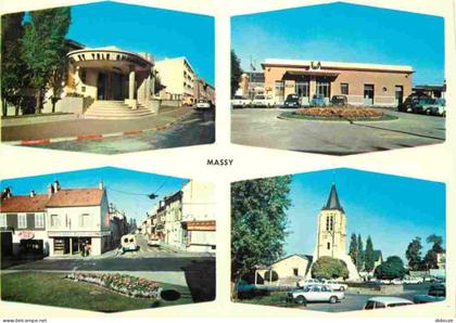Carte Postale - 91 - Massy - Multivues - Automobiles - Bar Tabac Le Royal Massy - CPM - Voir Scans Recto-Verso - Poscard