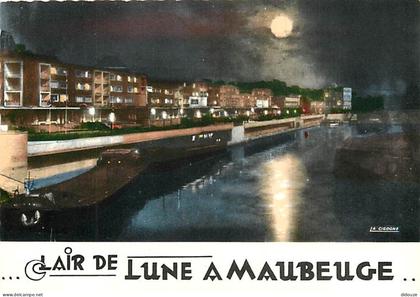 Carte Postale - 59 - Maubeuge - Clair de Lune à Maubeuge - CPM - Voir Scans Recto-Verso - Poscard - Carta Postal -  Post