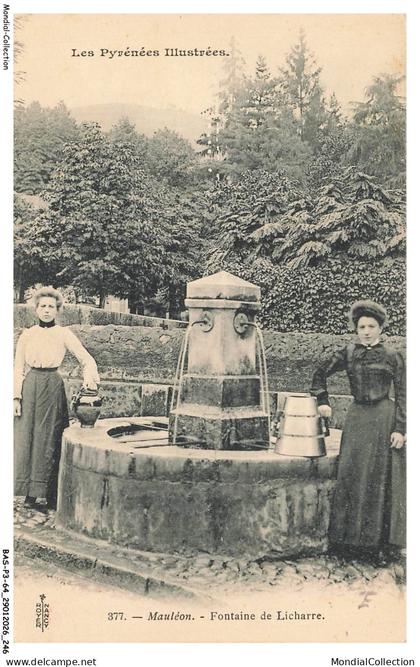 BASP3-0390-64 - MAULEON - Fontaine de licharre