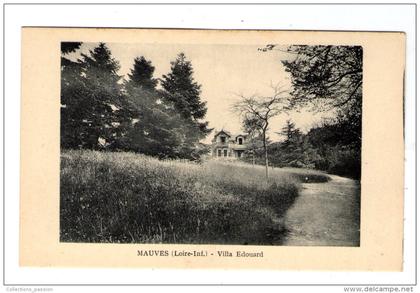 cp , 44 , MAUVES SUR LOIRE , villa EDOUARD , vierge , pas d´éditeur