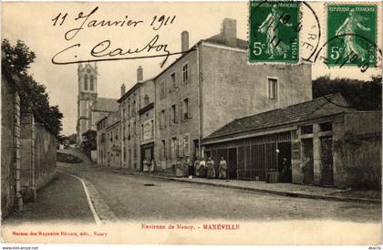 CPA Maxeville - Env. de NANCY - Rue Scene (483627)