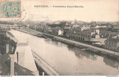 CPA - FRANCE - 53 - MAYENNE - Panorama Saint Martin
