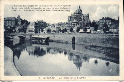 CPA Mayenne Les Bords De La Mayenne