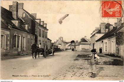 CPA Mayet Place de la Caille FRANCE (1450880)